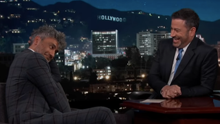 Taika Waititi outlines the pitfalls of playing funny Hitler on <i>Jimmy Kimmel Live</i>